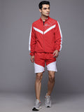 HRX by Hrithik Roshan Rapid Dry Mock Collar Running Tracksuit