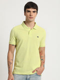 THE BEAR HOUSE Polo Collar Slim Fit Cotton T-shirt