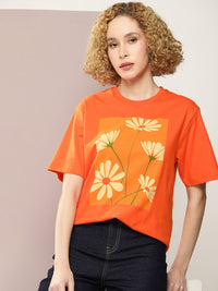 DILLINGER Women Graphic Printed T-shirt