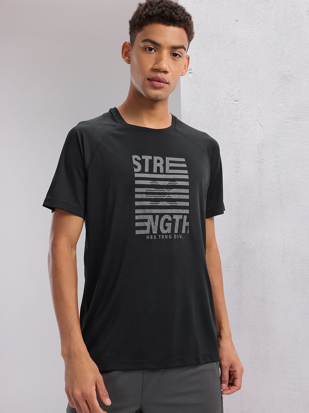 HRX by Hrithik Roshan Printed Training T-shirt