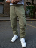 Powerlook Men Mid-Rise Regular Fit Cargos Trousers