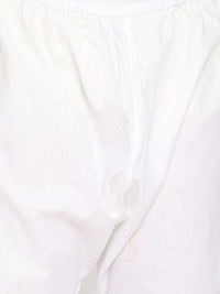 VASTRAMAY Boys Yellow Paisley Embroidered Pure Cotton Kurta with Pyjamas