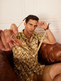 DENNISON Smart Block Printed Casual Shirt