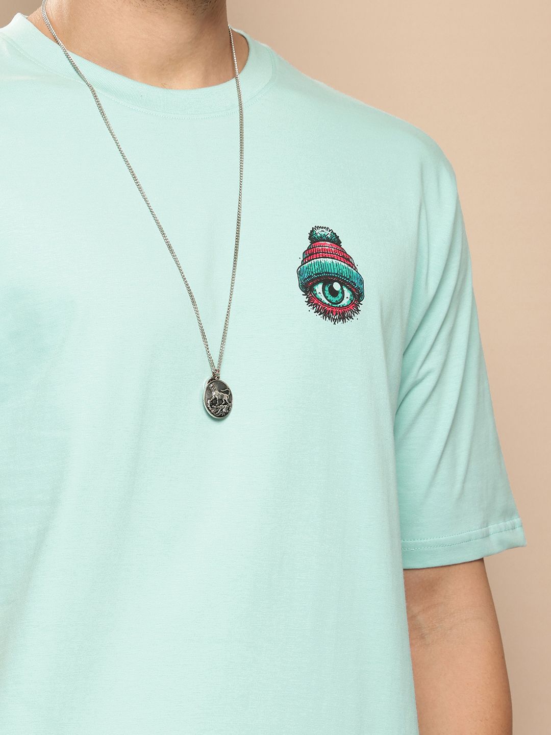 Difference of Opinion Men Printed Pure Cotton T-shirt