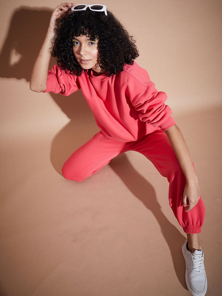 SASSAFRAS BASICS Women Relaxed Fit Fleece Joggers