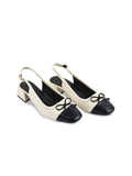 Lino Perros Block Pumps with Bows