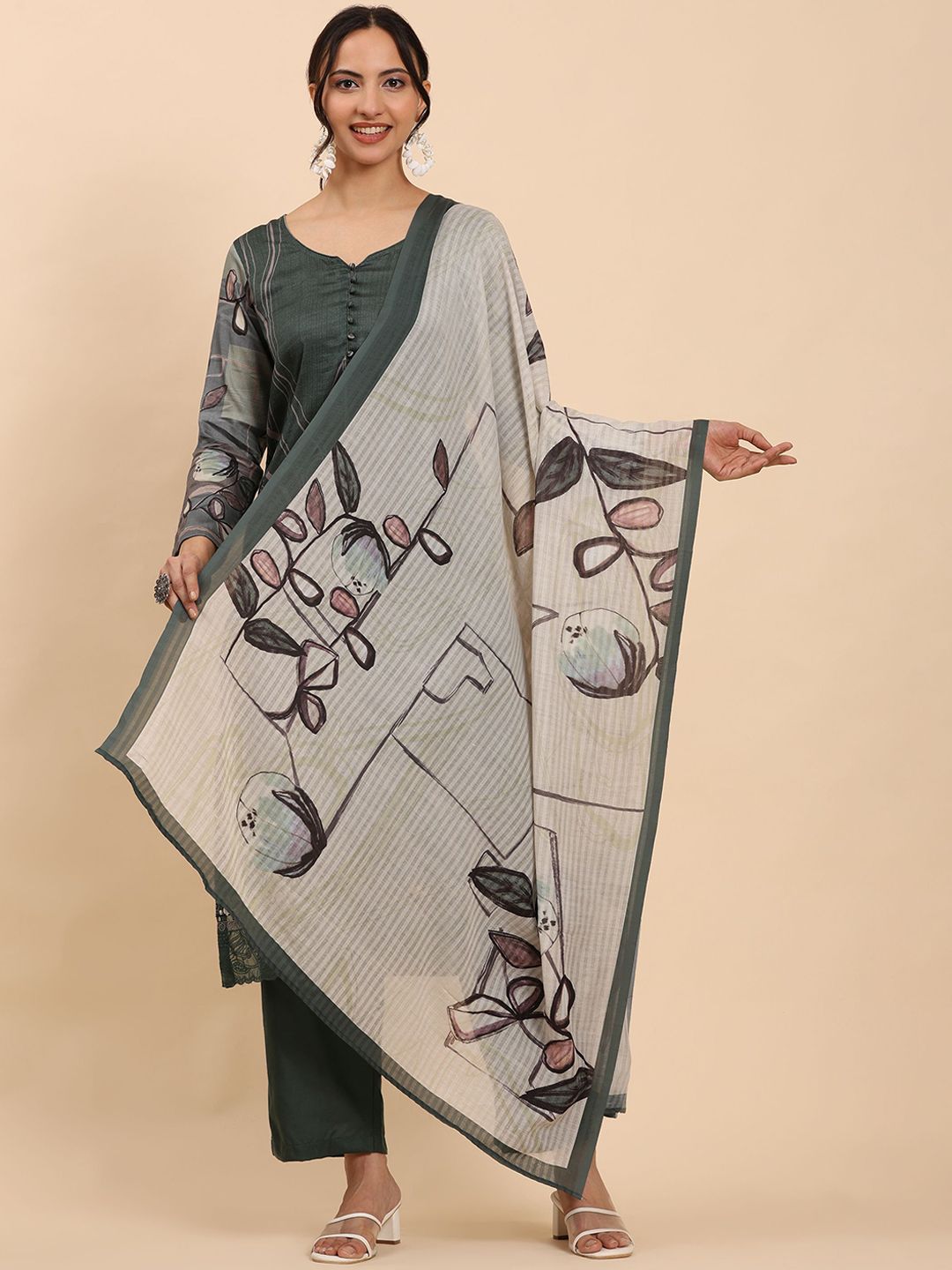 Mamicha Women Floral Printed Kurta