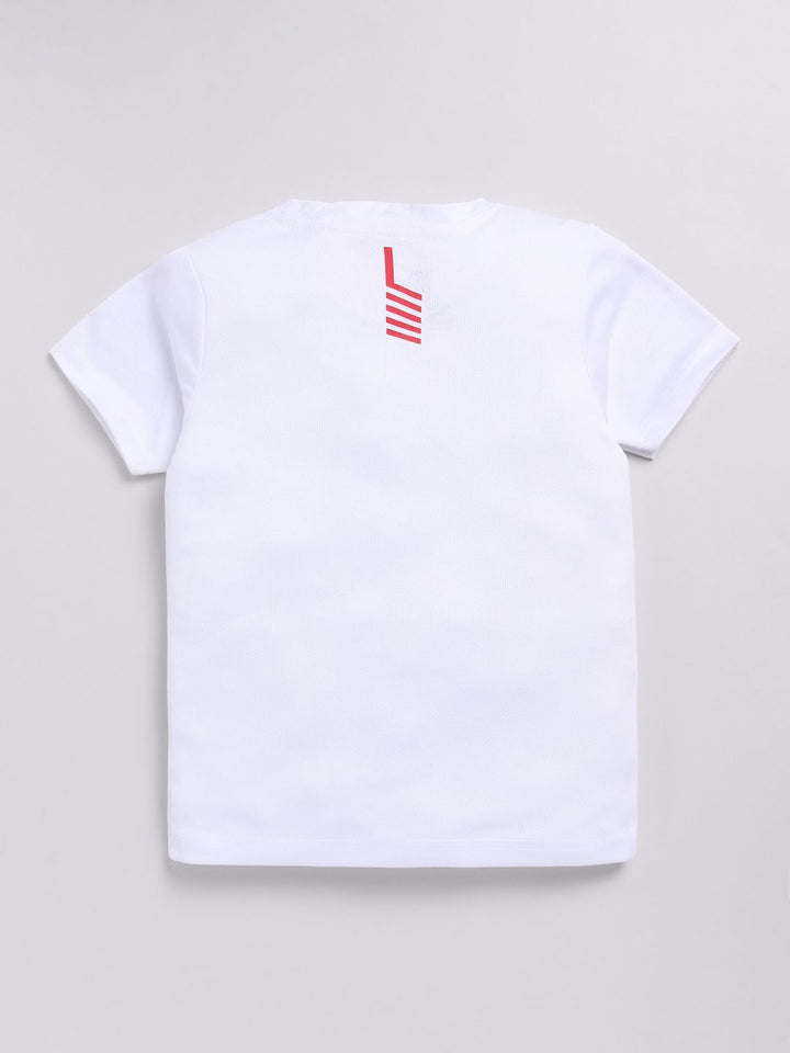 HRX by Hrithik Roshan Boys Typography Printed Rapid-Dry T-shirt