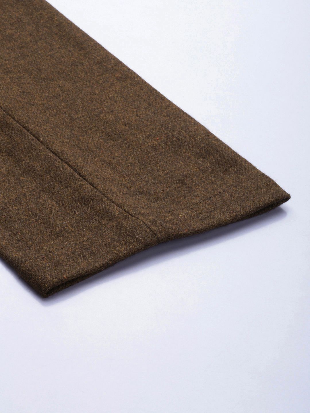 Mr Bowerbird Men Solid Tailored Pleated Trousers