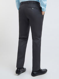 Raymond Men Checked Slim Fit Formal Trousers