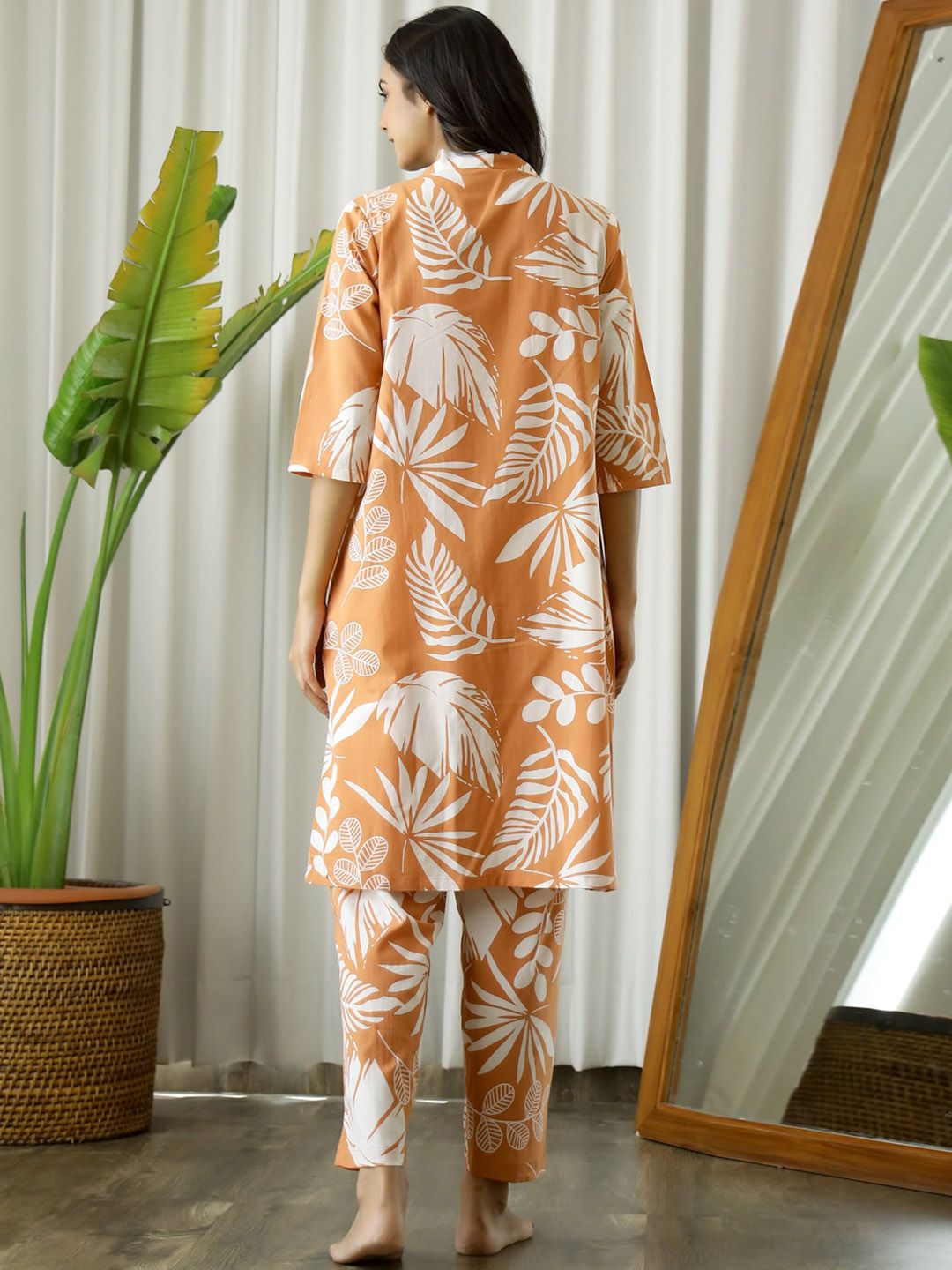 SANSKRUTIHOMES Women Printed Night suit