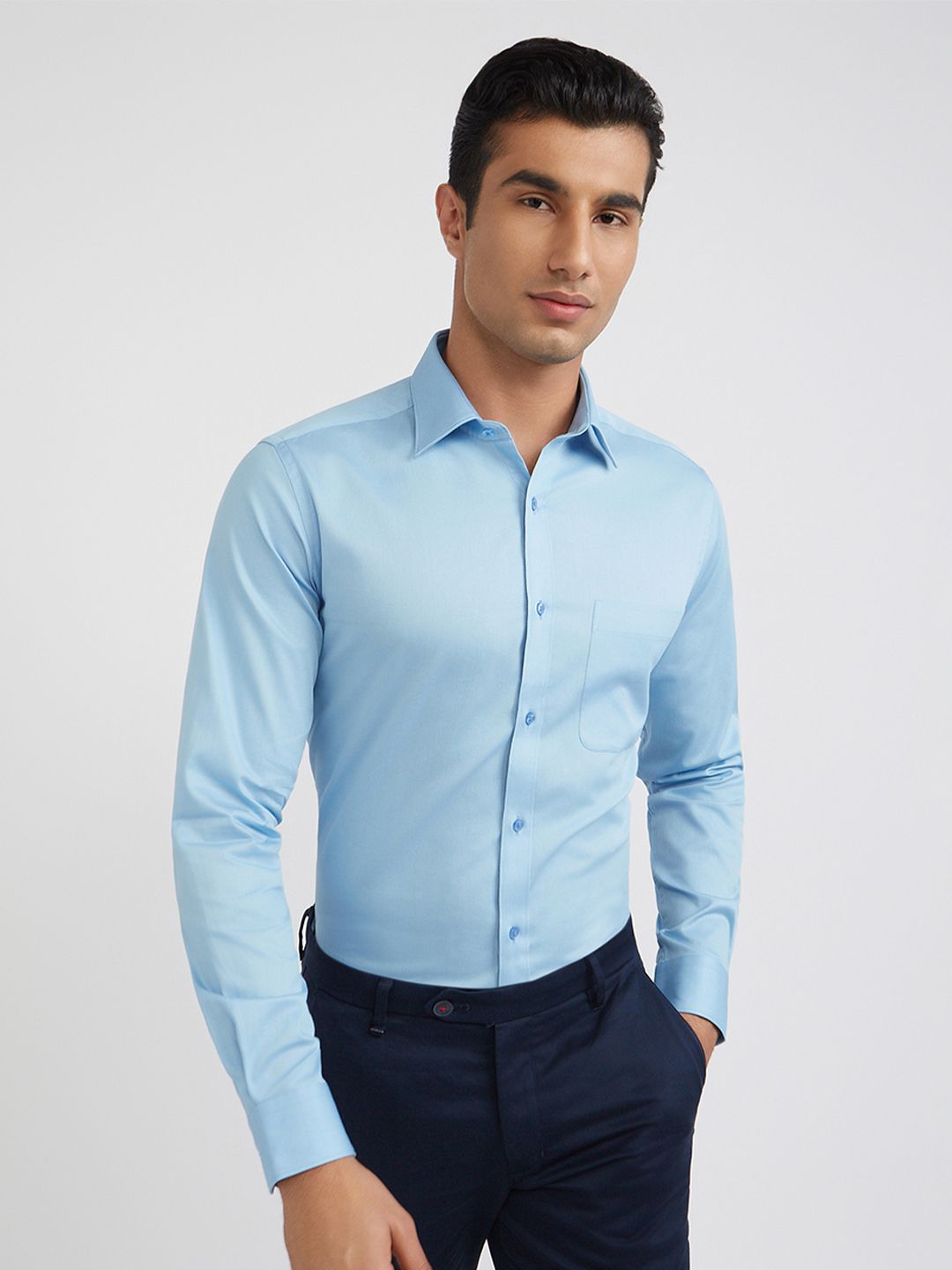 Raymond Pure Cotton Slim Fit Formal Shirt