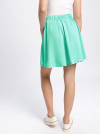 DressBerry Timeless Twirl Pleated A-Line Mini Skirt