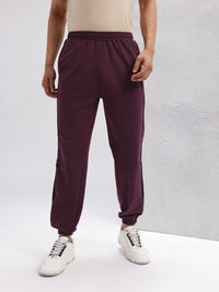 HRX by Hrithik Roshan Men Mid-Rise Colorblocked Detail Joggers