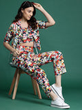 DressBerry Printed Co-Ords with Top