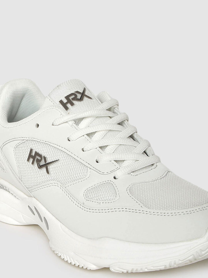 HRX by Hrithik Roshan Men White Solid Chunky Sneakers