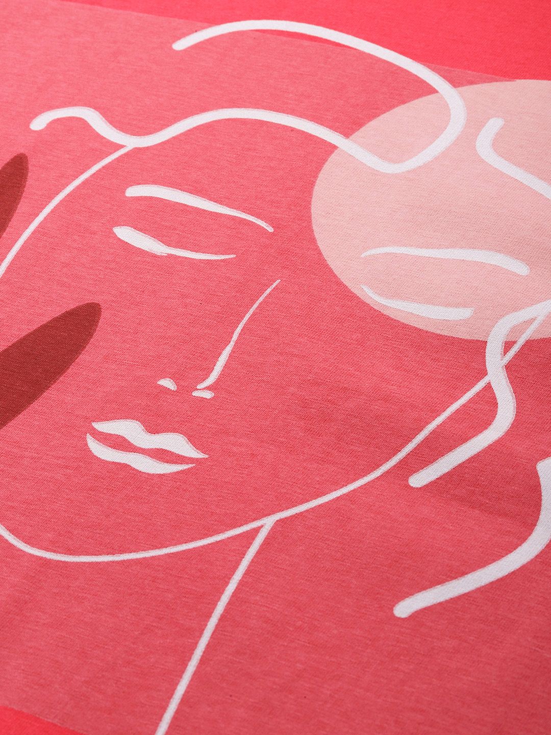 DILLINGER Women Graphic Printed Boxy T-shirt