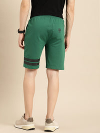 Being Human Men Pure Cotton Striped Shorts