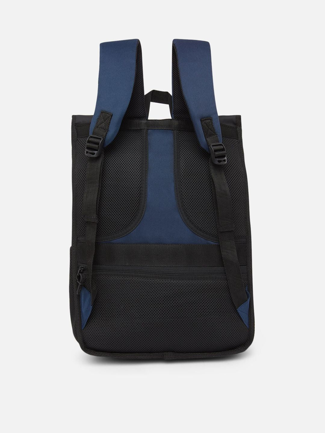 SPYKAR Men Navy Blue & Black Backpack