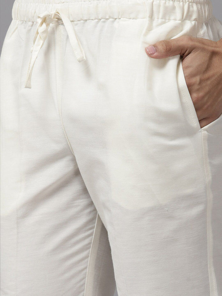 See Designs Embroidered Regular Sequinned Kurta with Pyjamas
