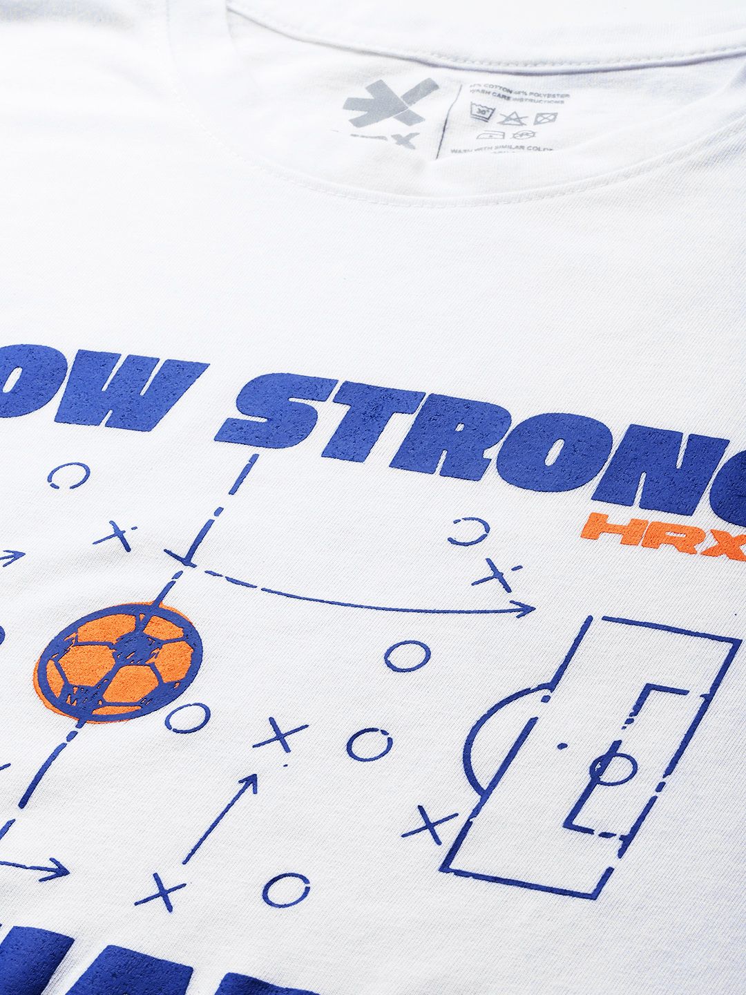 HRX by Hrithik Roshan Typography Print Regular Fit Lifestyle T-shirt