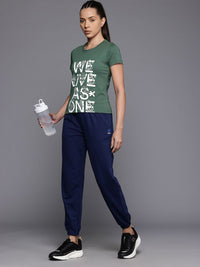 HRX by Hrithik Roshan Typography Printed Pure Cotton T-shirt