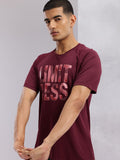 HRX by Hrithik Roshan Typography Printed Rapid-Dry Training T-shirt