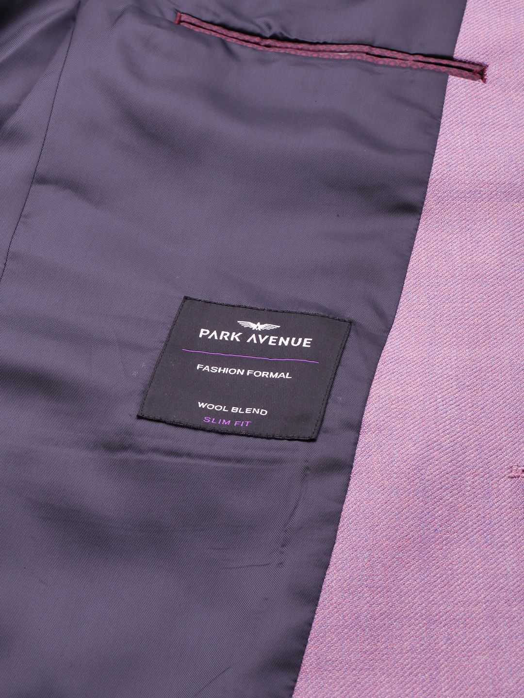 Park Avenue Solid Slim Fit Blazer