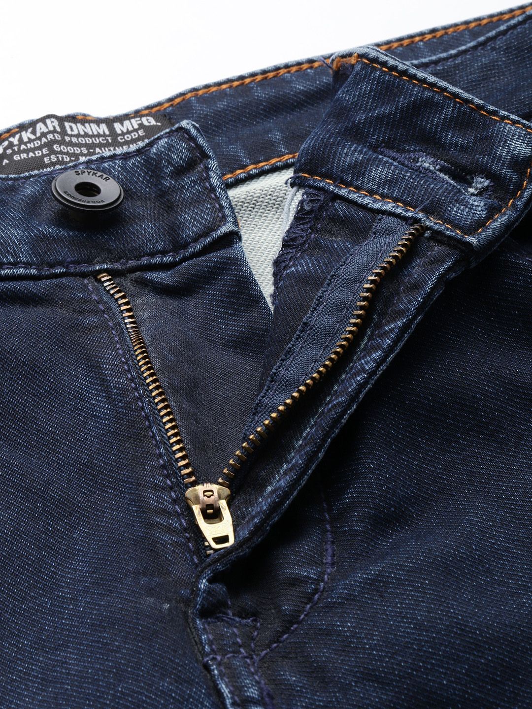 SPYKAR Men Regular Fit Stretchable Cargo Style Jeans