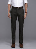 Raymond Men Checked Slim Fit Formal Trousers