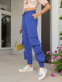 DressBerry Women Urban Utility Cargo Style Joggers