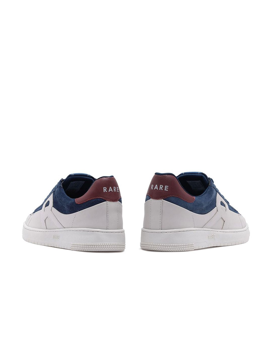 RARE RABBIT Men Colourblocked Leather Sneakers