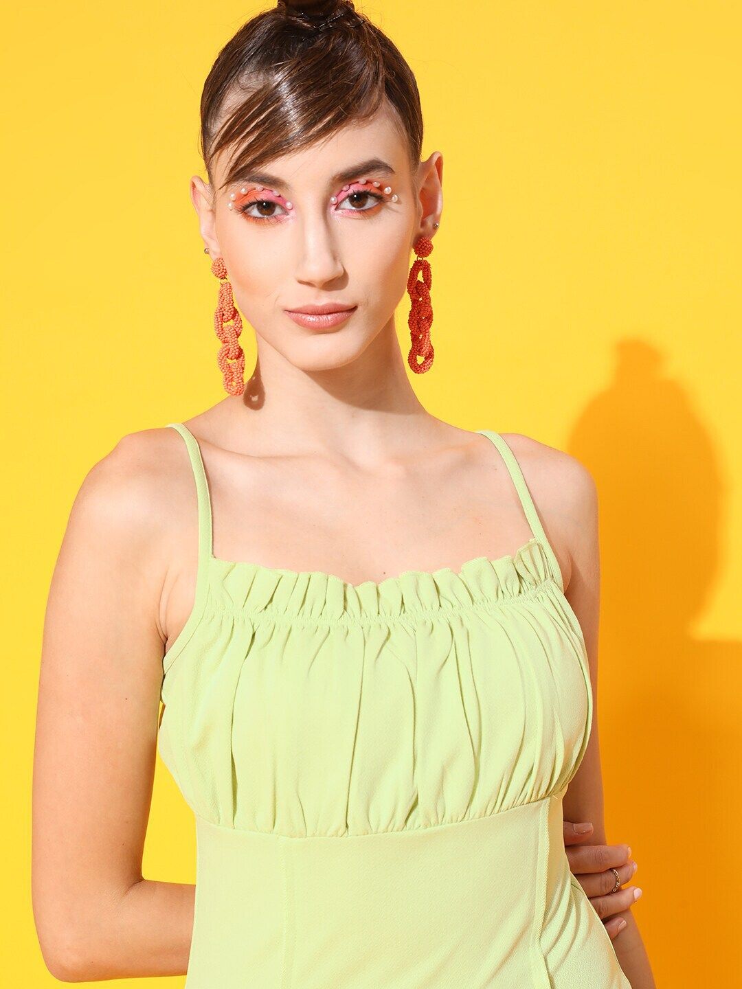 STREET 9 Green Sheath Dress