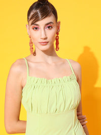 STREET 9 Green Sheath Dress