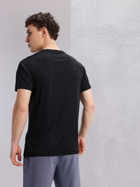 HRX by Hrithik Roshan Rapid-dry Brand Logo Print Running T-shirt