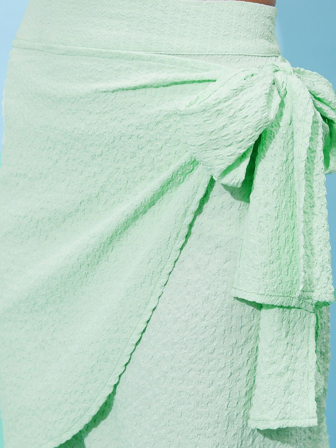 Athena Self-Designed Side Knot Wrap Skirt