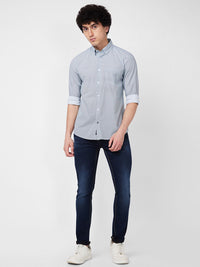 SPYKAR Geometric Printed Cotton Casual Shirt