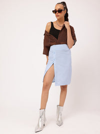 DressBerry Sky-High Style High Rise Straight Skirt