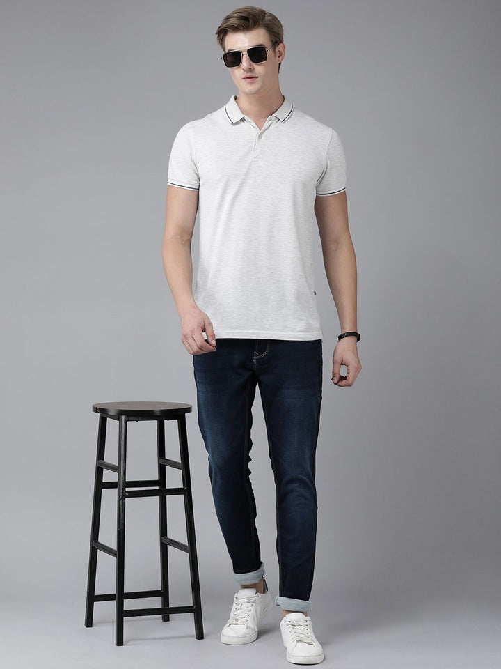 SPYKAR Men Skinny Fit Low-Rise Light Fade Stretchable Jeans