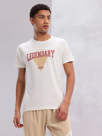 HRX by Hrithik Roshan Typography & Graphic Print Round-Neck Lifestyle T-shirt