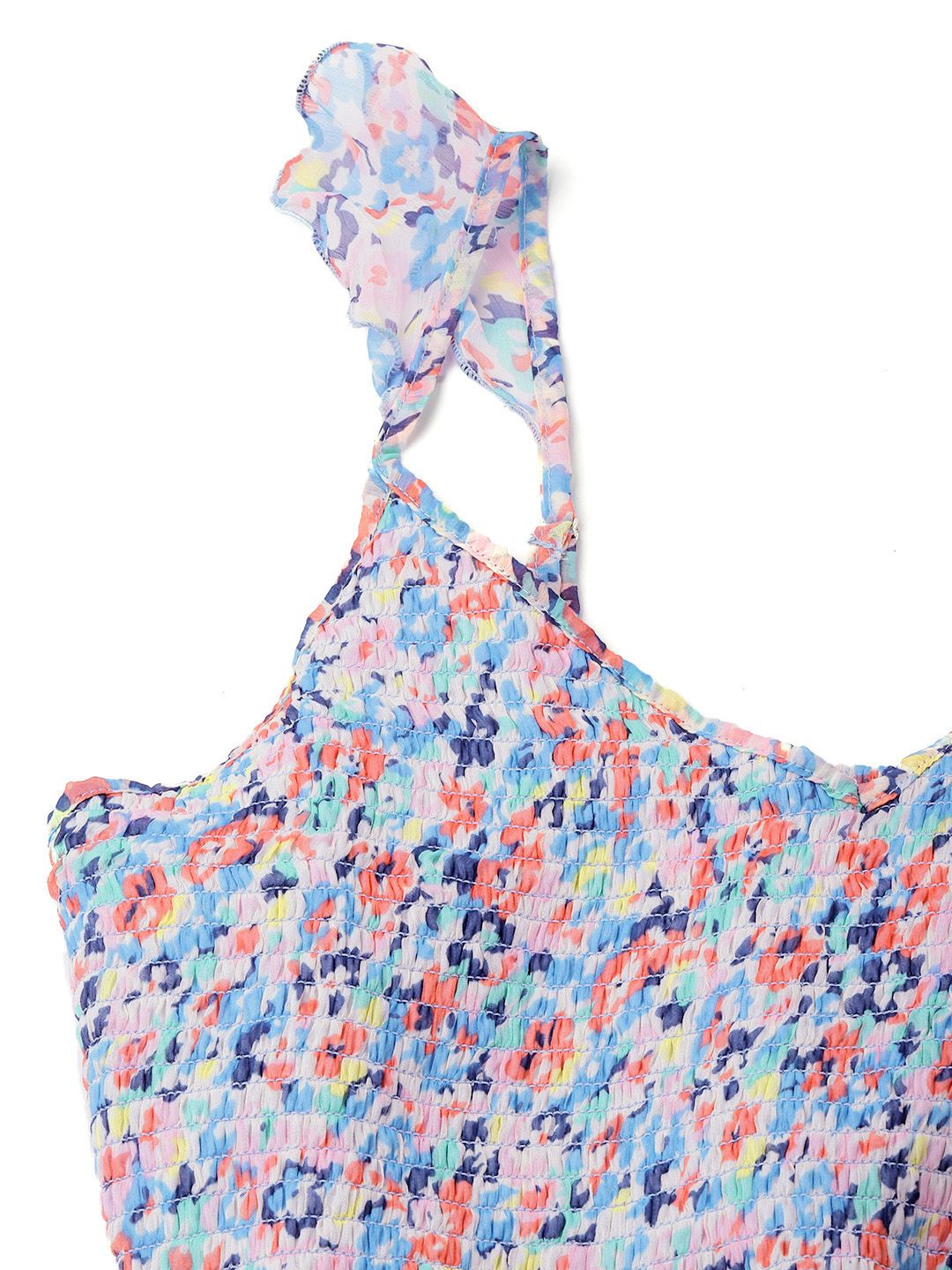 DressBerry Fresh Bloom of Florals Smocked Dress