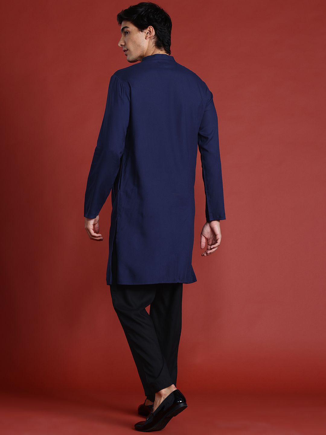 Anouk Gathered Detail Kurta Set