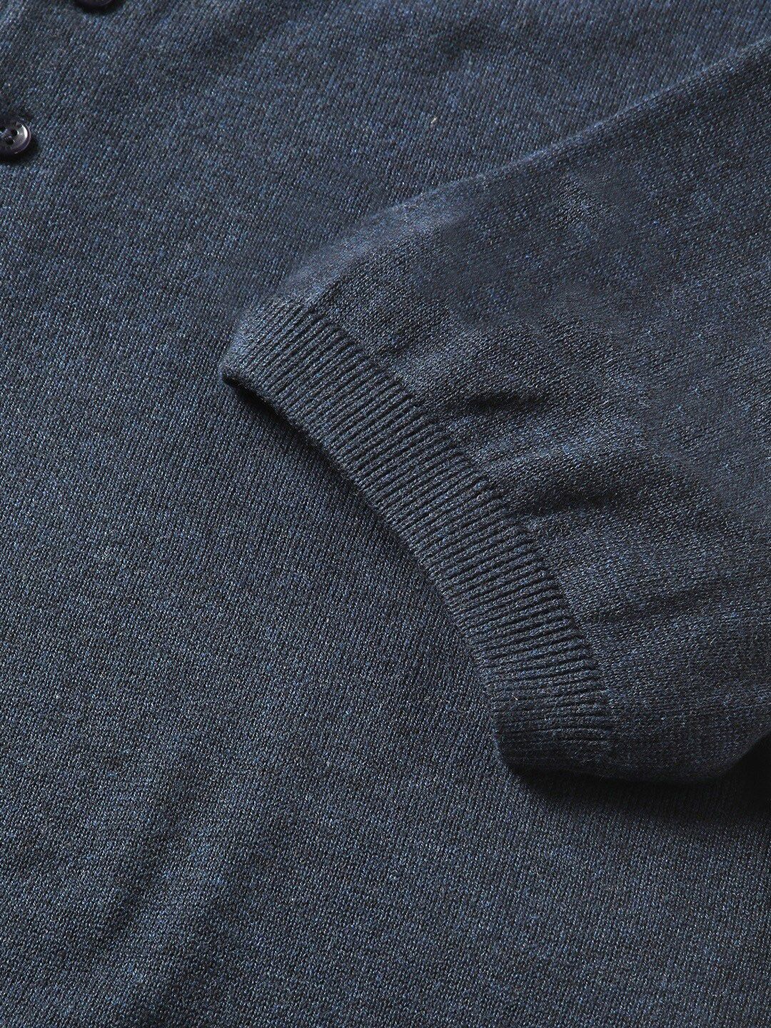 THE BEAR HOUSE Men Solid Slim Fit Cotton Polo Collar T-Shirt