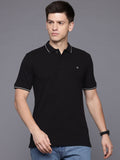 Raymond Men Polo Collar Pure Cotton T-shirt
