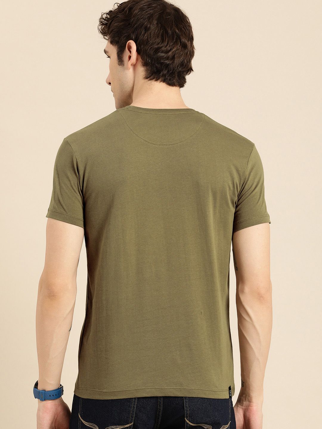 Being Human Striped Pure Cotton T-shirt