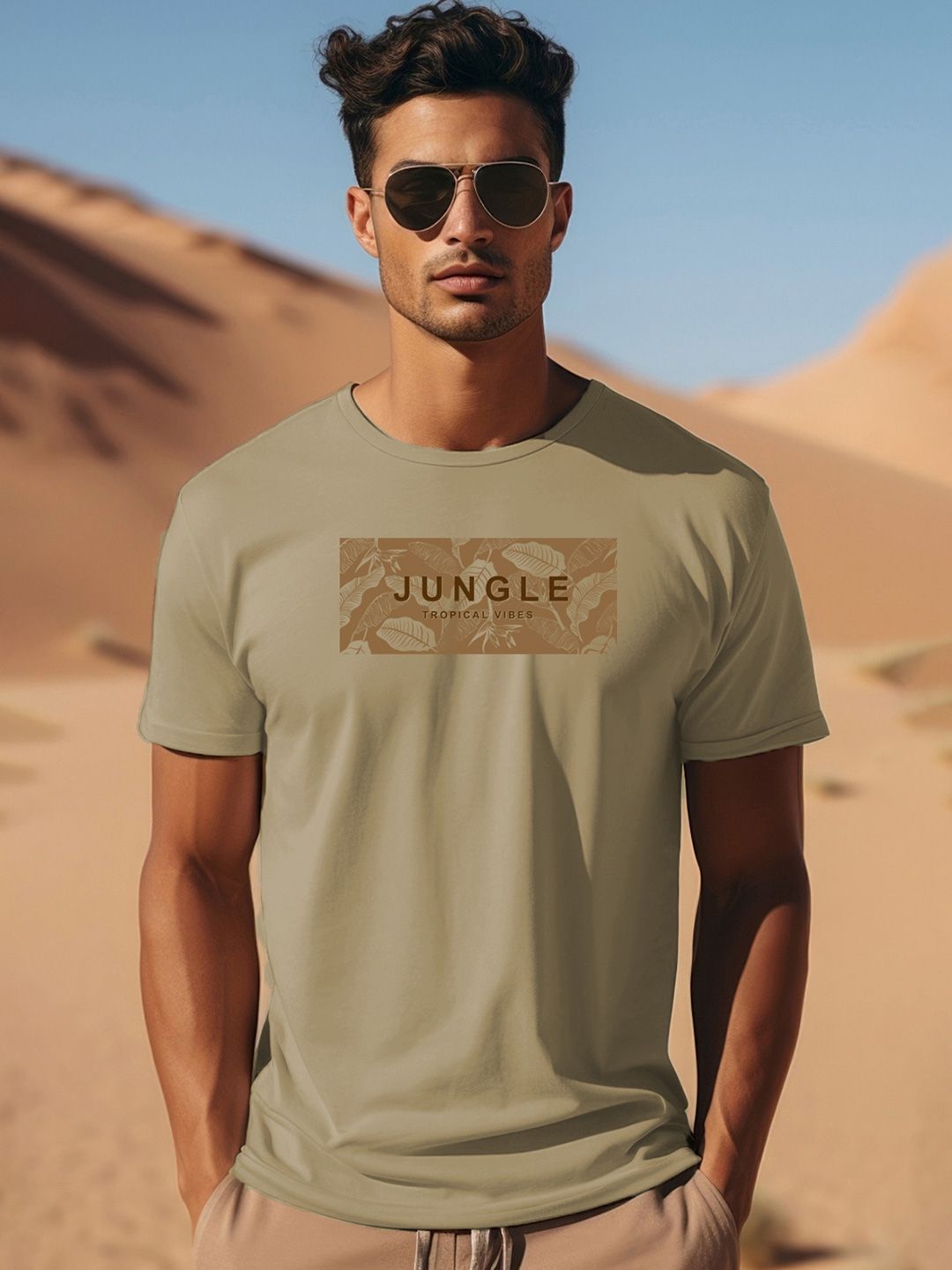 ADRO Men Printed T-shirt