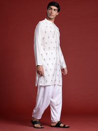 Anouk Floral Printed Regular Kurta with Salwar