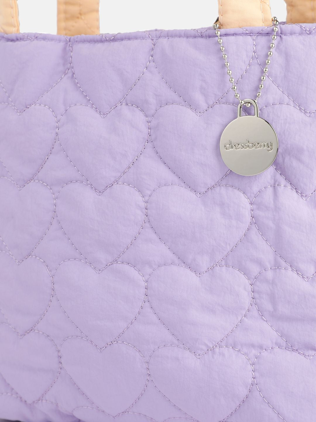 DressBerry Structured Quilted Shoulder Bag