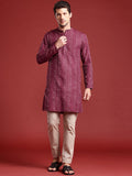 Anouk Woven Design Straight Kurta