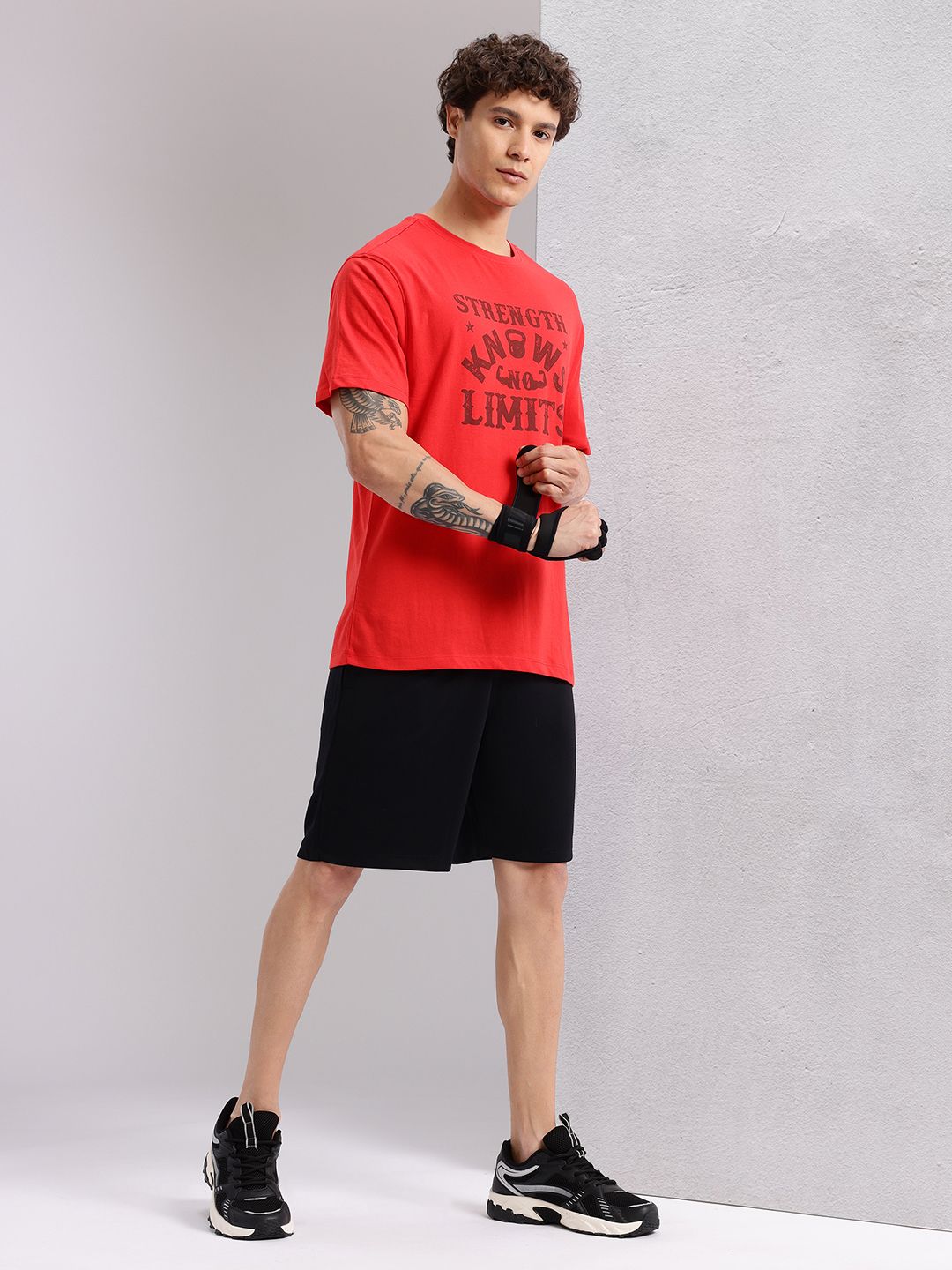 HRX by Hrithik Roshan Men Relaxed Fit Training T-shirt